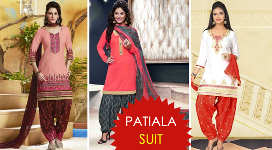 Patiala suit online shopping