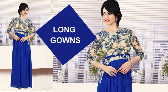 long gowns online India 